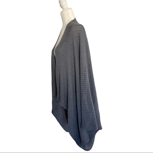 Save The Ocean Women's Recycled Kimono Grey - Picture 2 of 5